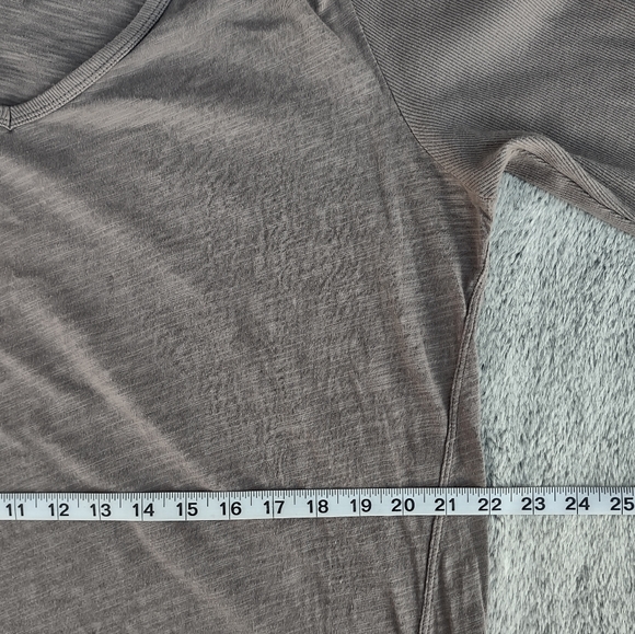 Fresh Produce Knit Asymmetrical Midi Dress Gray X-Large - Picture 9 of 12